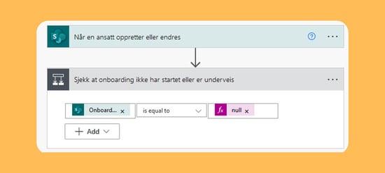 Low code no code - Eksmepel steg 4