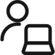 streamlinehq-single-neutral-actions-laptop-users-100