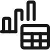 streamlinehq-workflow-data-table-bar-graph-business-products-100